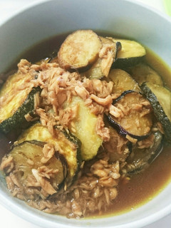 ズッキーニと茄子のポン酢煮-レシピのメイン写真