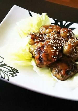 餃子のタネ☆リメイクつくね☆-レシピのメイン写真