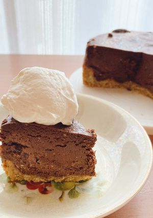 チョコレートチーズケーキ-レシピのメイン写真