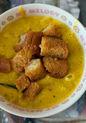 やき弁の中華スープを使ったかぼちゃスープ-レシピのメイン写真