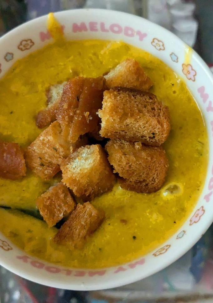 やき弁の中華スープを使ったかぼちゃスープ-レシピのメイン写真