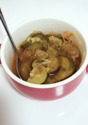 炊飯器調理★根菜ミネストローネ-レシピのメイン写真