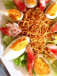 皿うどんの麺でパリパリサラダ☆-レシピのメイン写真
