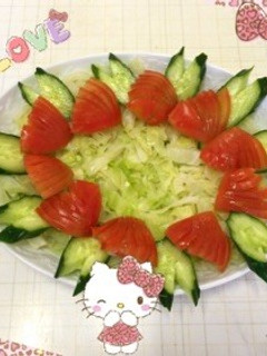 簡単…トマトをお洒落に〜(o˘◡˘o)♡-レシピのメイン写真