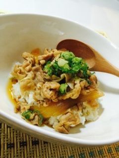 お肉やわらか♪我が家の簡単豚丼♡-レシピのメイン写真
