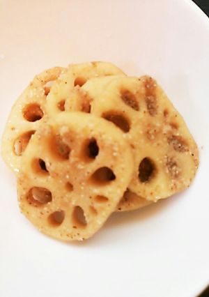 水煮で簡単らくちん蓮根キンピラ-レシピのメイン写真
