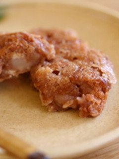煮豆のもちもちお焼き-レシピのメイン写真