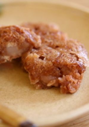 煮豆のもちもちお焼き-レシピのメイン写真