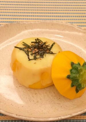 ズッキーニの丸ごとカップ和風グラタン-レシピのメイン写真