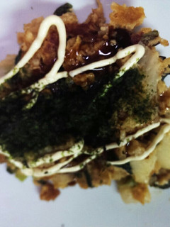チキンラーメン 長いもお好み焼き風-レシピのメイン写真