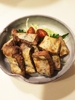 カツオの ハラガワ 唐揚げ-レシピのメイン写真
