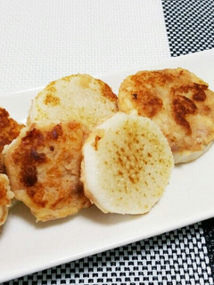 シャキシャキ長芋のはんぺんバーグ-レシピのメイン写真