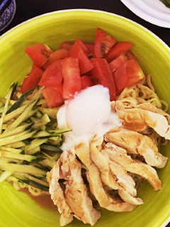 鶏たっぷり冷やし中華-レシピのメイン写真
