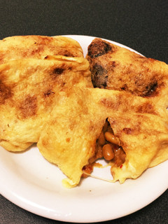 キムチ納豆チーズの油揚げ焼き-レシピのメイン写真
