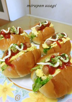 可愛い♡mini ホットドッグ♪-レシピのメイン写真