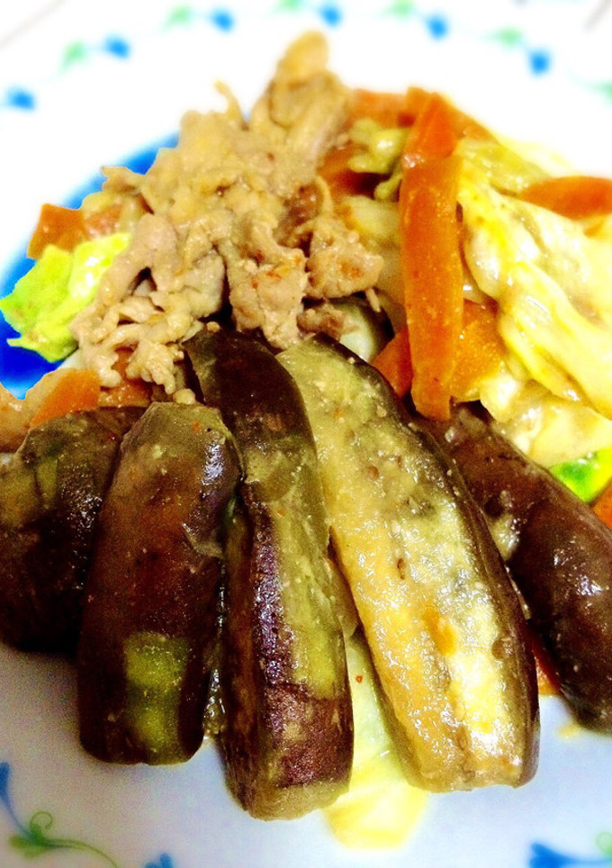 ナスと豚の味噌炒め-レシピのメイン写真