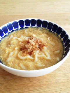 風邪に!汁も飲み干すうどん-レシピのメイン写真