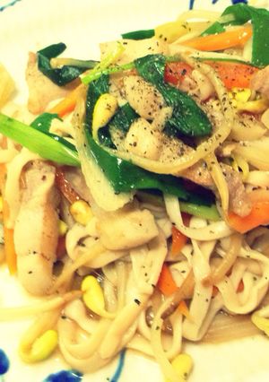 糖質0麺でパッタイ風アジア焼きそば-レシピのメイン写真