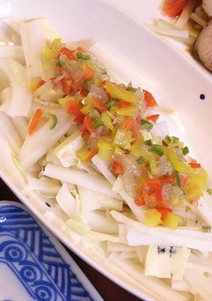 ブルーチーズな白菜サラダ-レシピのメイン写真