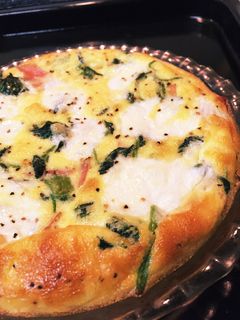 ほうれん草の簡単キッシュ-レシピのメイン写真