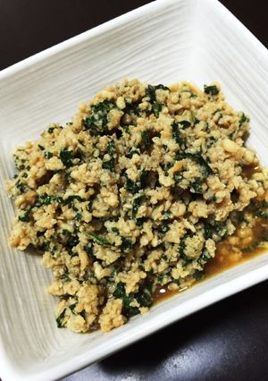 大葉美味しい☆さっぱり大葉の鶏そぼろ-レシピのメイン写真