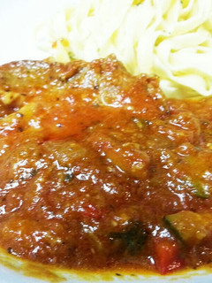 豚ロース肉のトマト煮込み~パスタ添え-レシピのメイン写真