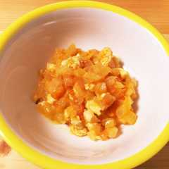 รูปของ 【離乳食】チキンのトマト煮★後期から