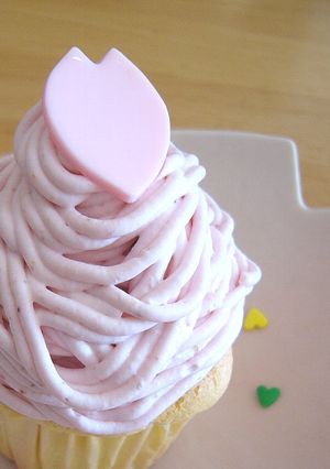 苺のピンクモンブラン。-レシピのメイン写真