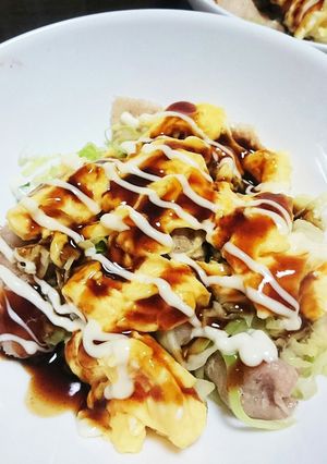 くるっと巻かないとん平焼き！！-レシピのメイン写真