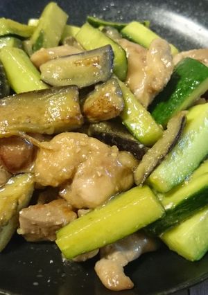 ☆夏野菜の味噌ぽん酢炒め☆-レシピのメイン写真