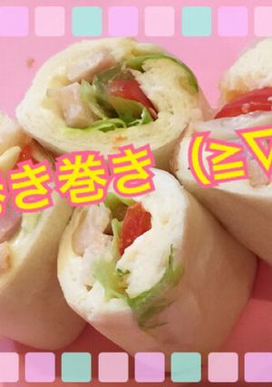 ラッピング サンドウィッチ-レシピのメイン写真