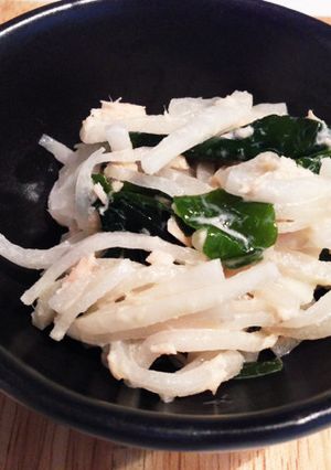 最高の食感♪大根ツナサラダ-レシピのメイン写真