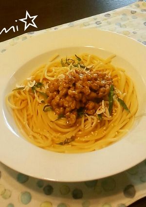 簡単☆さっぱり☆納豆パスタ-レシピのメイン写真