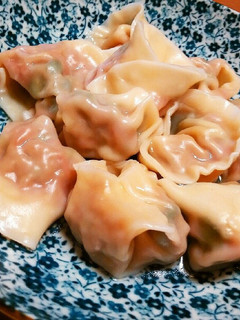 パクチー入り☆トマト水餃子-レシピのメイン写真
