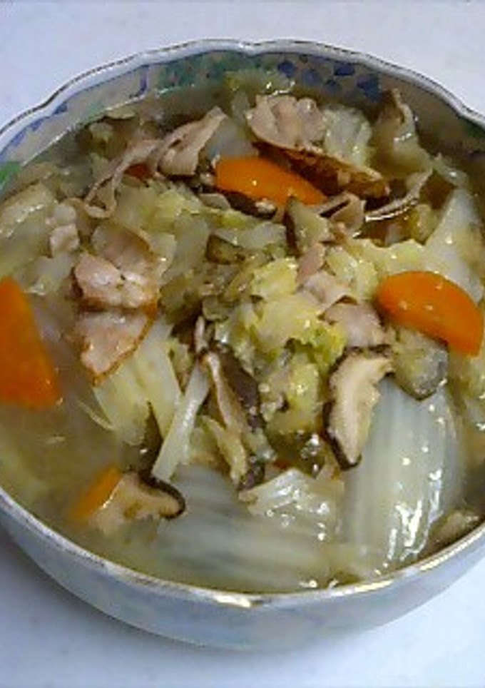 野菜炒めのｽｰﾌﾟ煮-レシピのメイン写真