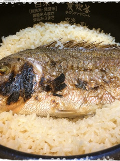 炊飯器で絶品 ‘鯛めし’‘鯛茶漬け’-レシピのメイン写真
