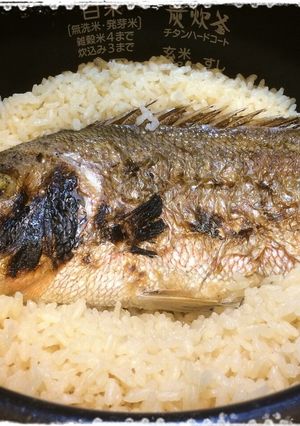炊飯器で絶品 ‘鯛めし’‘鯛茶漬け’-レシピのメイン写真
