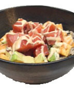 簡単調理!コロコロスモークサーモン丼-レシピのメイン写真