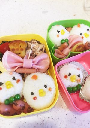 簡単☆ひよこ☆キャラ弁-レシピのメイン写真