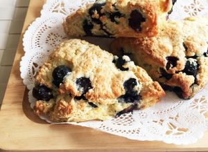簡単HMでブルーベリースコーン。朝食にも-レシピのメイン写真