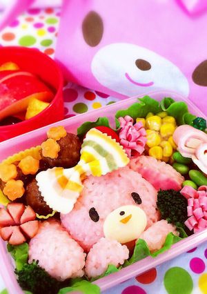 ☆ボンボンリボンちゃんのキャラ弁☆-レシピのメイン写真