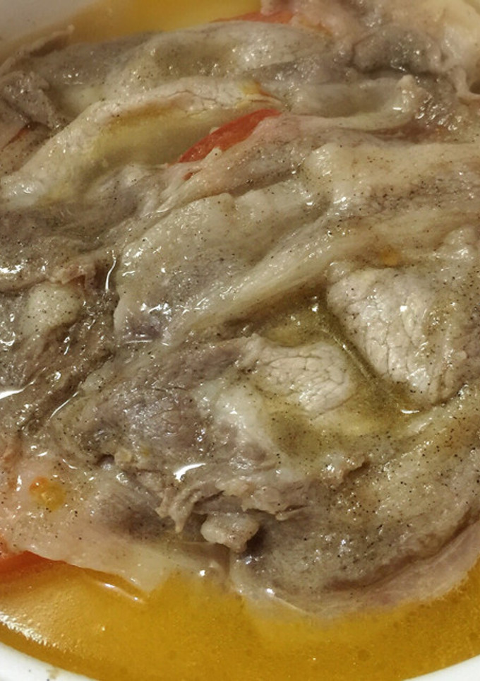簡単！新玉ねぎの豚トマ煮-レシピのメイン写真