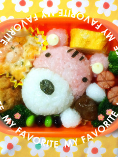 キャラ弁*ぼのぼの シマリスくん♡-レシピのメイン写真