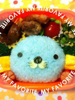 キャラ弁*簡単♪ぼのぼの-レシピのメイン写真
