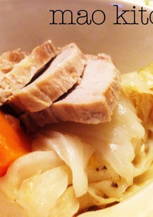 圧力鍋で簡単、豚もも肉のポトフ-レシピのメイン写真