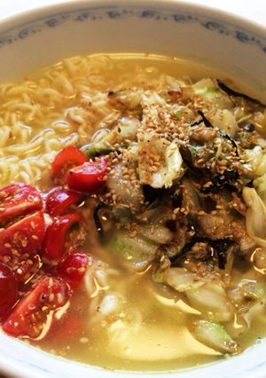 塩昆布とキャベツのラーメン-レシピのメイン写真