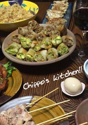 ビールがすすんで仕方ない！変わり春巻き-レシピのメイン写真