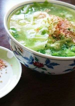 ひと手間プラス♪桜えび香る塩ラーメン-レシピのメイン写真
