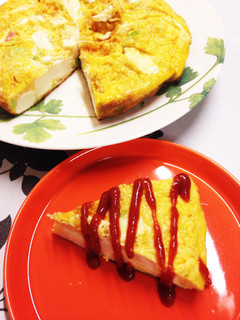 簡単!豆腐でスパニッシュオムレツ風-レシピのメイン写真