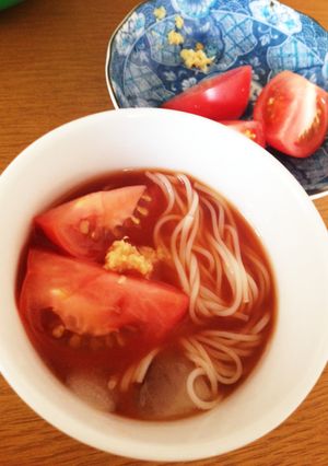 トマト素麺-レシピのメイン写真